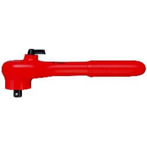 Umschaltknarren mit Außenvierkant 3/8" oder 1/2" KNIPEX
