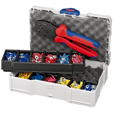 Crimp-Sortimente für Kabelverbinder KNIPEX