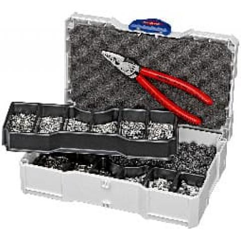 Crimp-Sortimente für unisolierte Aderendhülsen KNIPEX