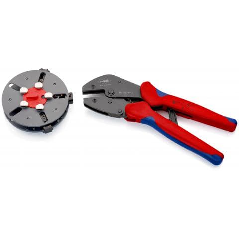 KNIPEX MultiCrimp® Crimpzangen mit Wechselmagazin KNIPEX