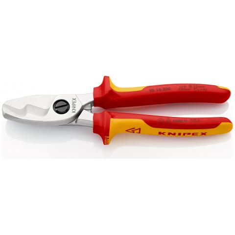 Kabelscheren mit Doppelschneide KNIPEX