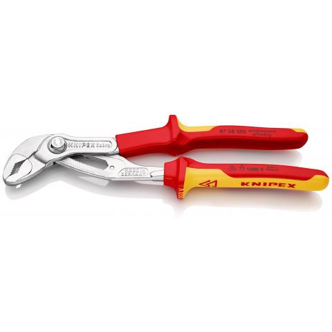 KNIPEX Cobra® VDE, Hightech-Wasserpumpenzangen KNIPEX