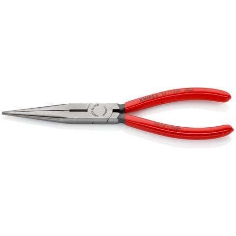 Flachrundzangen mit Schneide, (Storchschnabelzangen) KNIPEX