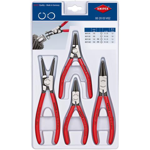 Sicherungsringzangen-Sets KNIPEX