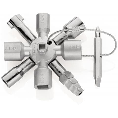 KNIPEX TwinKey® für gängige Schränke und Absperrsysteme KNIPEX