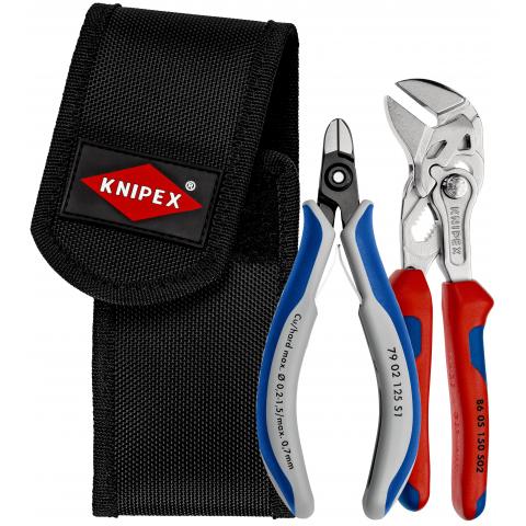 Kabelbinder-Trennset, in Werkzeuggürteltasche KNIPEX
