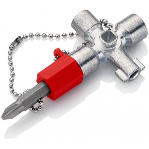 Schaltschrankschlüssel, für gängige Schränke und Absperrsysteme KNIPEX