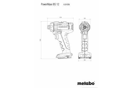 PowerMaxx BS 12 (601036500) Akku-Bohrschrauber