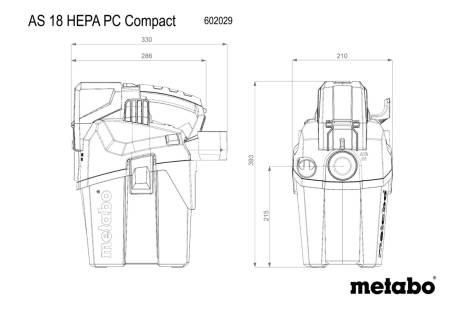 AS 18 HEPA PC Compact (602029850) Akku-Sauger