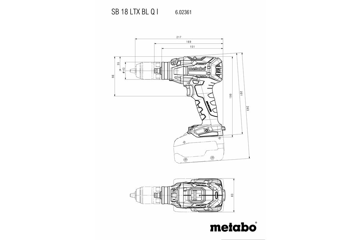 SB 18 LTX BL Q I (602361840) Akku-Schlagbohrschrauber