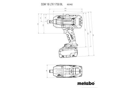 SSW 18 LTX 1750 BL (602402850) Akku-Schlagschrauber