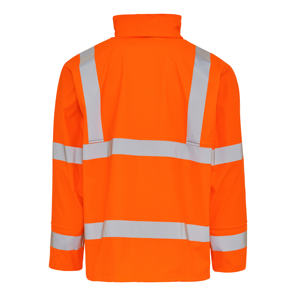 Dry Zone Visible PU Regenjacke Hi-Vis