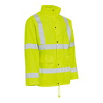 Dry Zone Visible PU Regenjacke Hi-Vis
