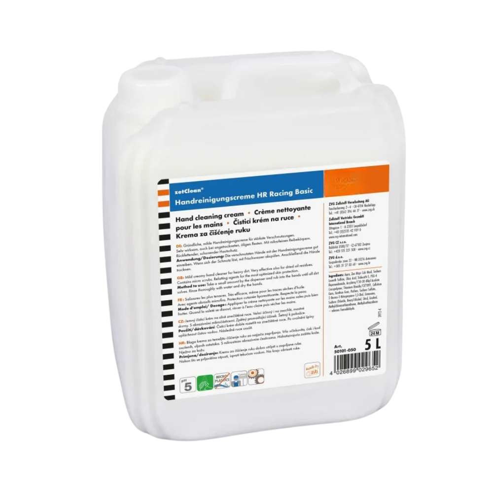 Handreinigungscreme HR Racing Basic, 5 Liter Kanister