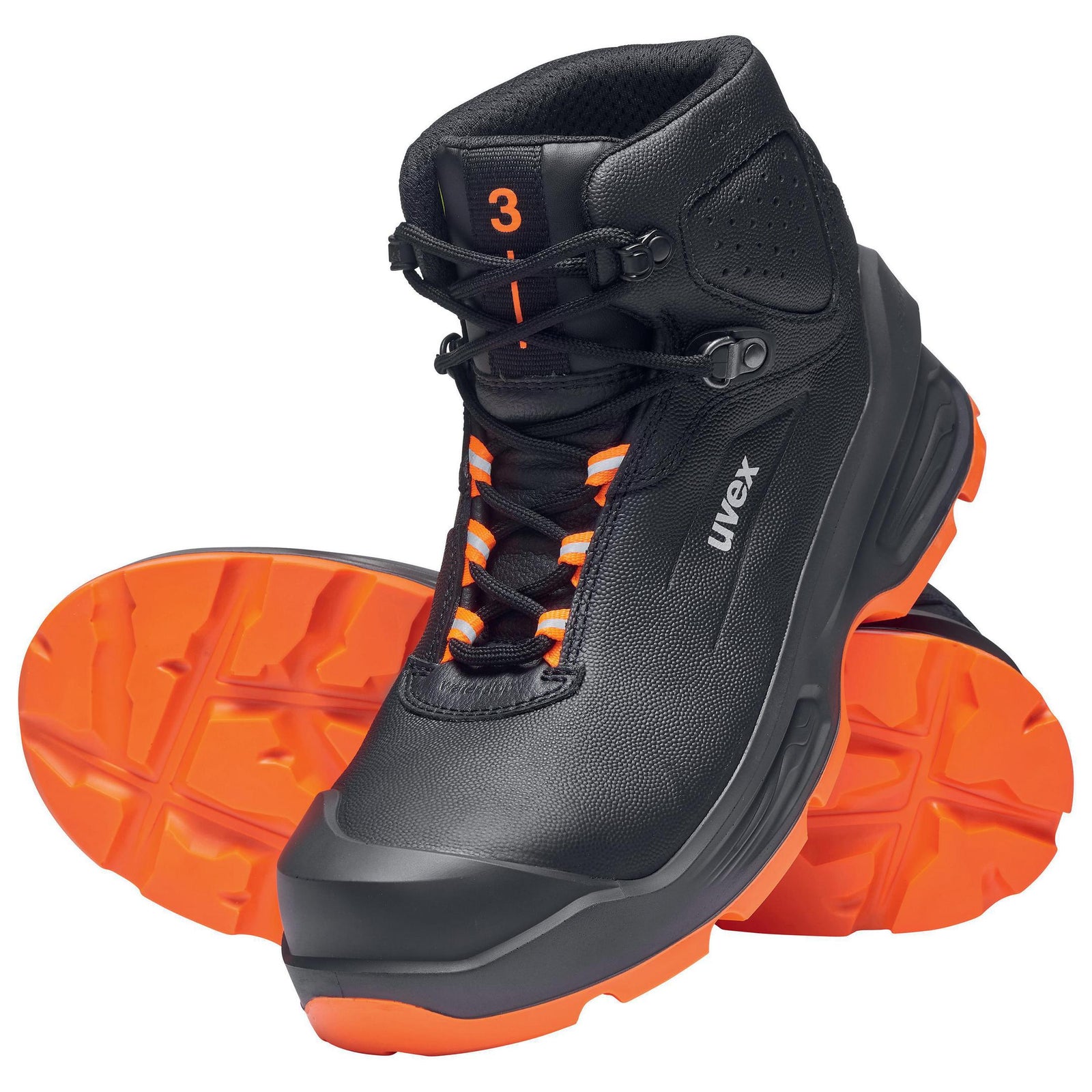 uvex 3 Sicherheitsschuh S3 Schnürstiefel Weite 10