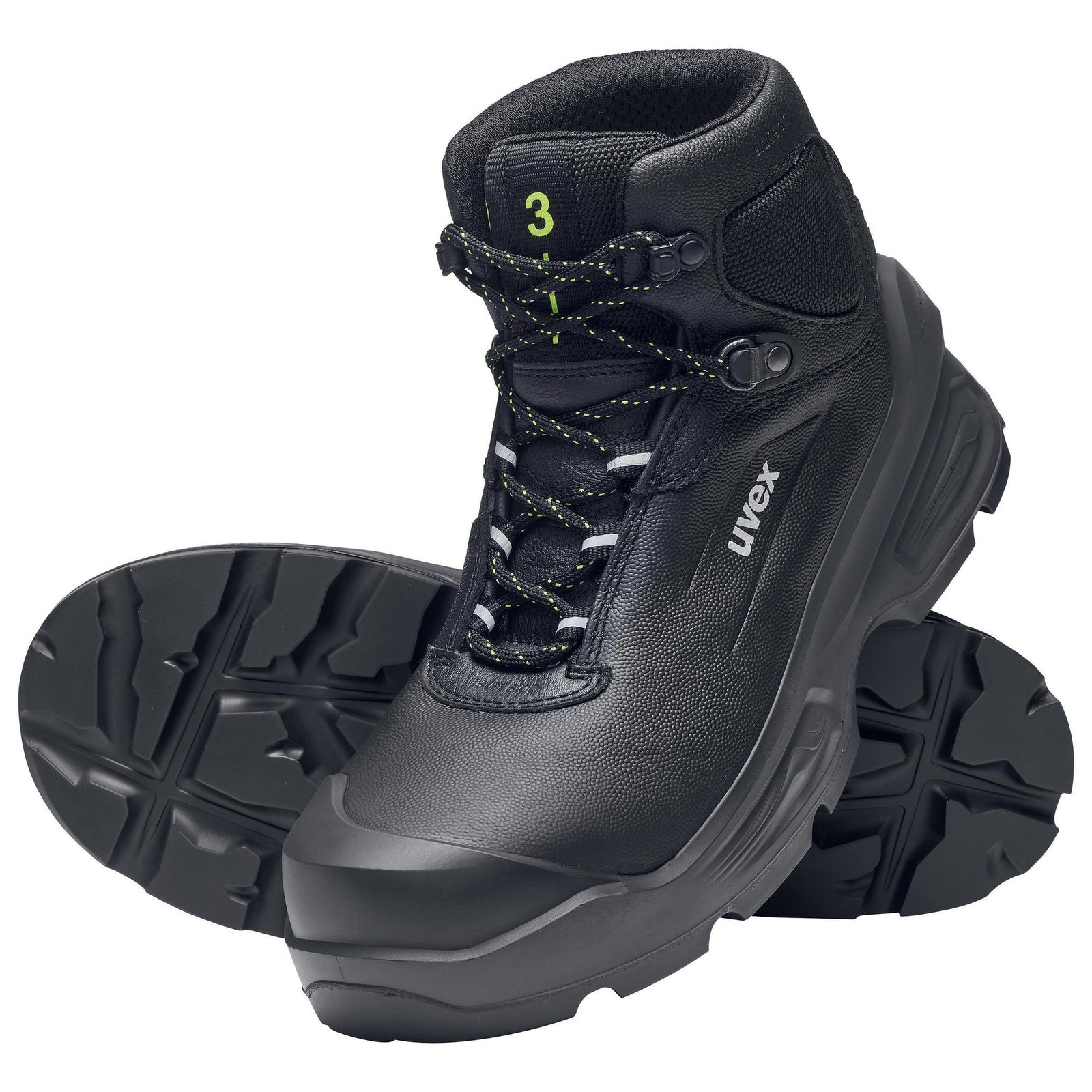 uvex 3 Sicherheitsschuh S3L Schnürstiefel Weite 10