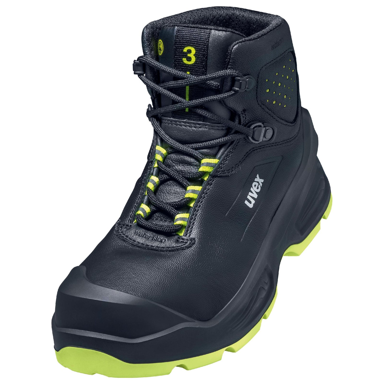 uvex 3 Sicherheitsschuh S3 Schnürstiefel Weite 10