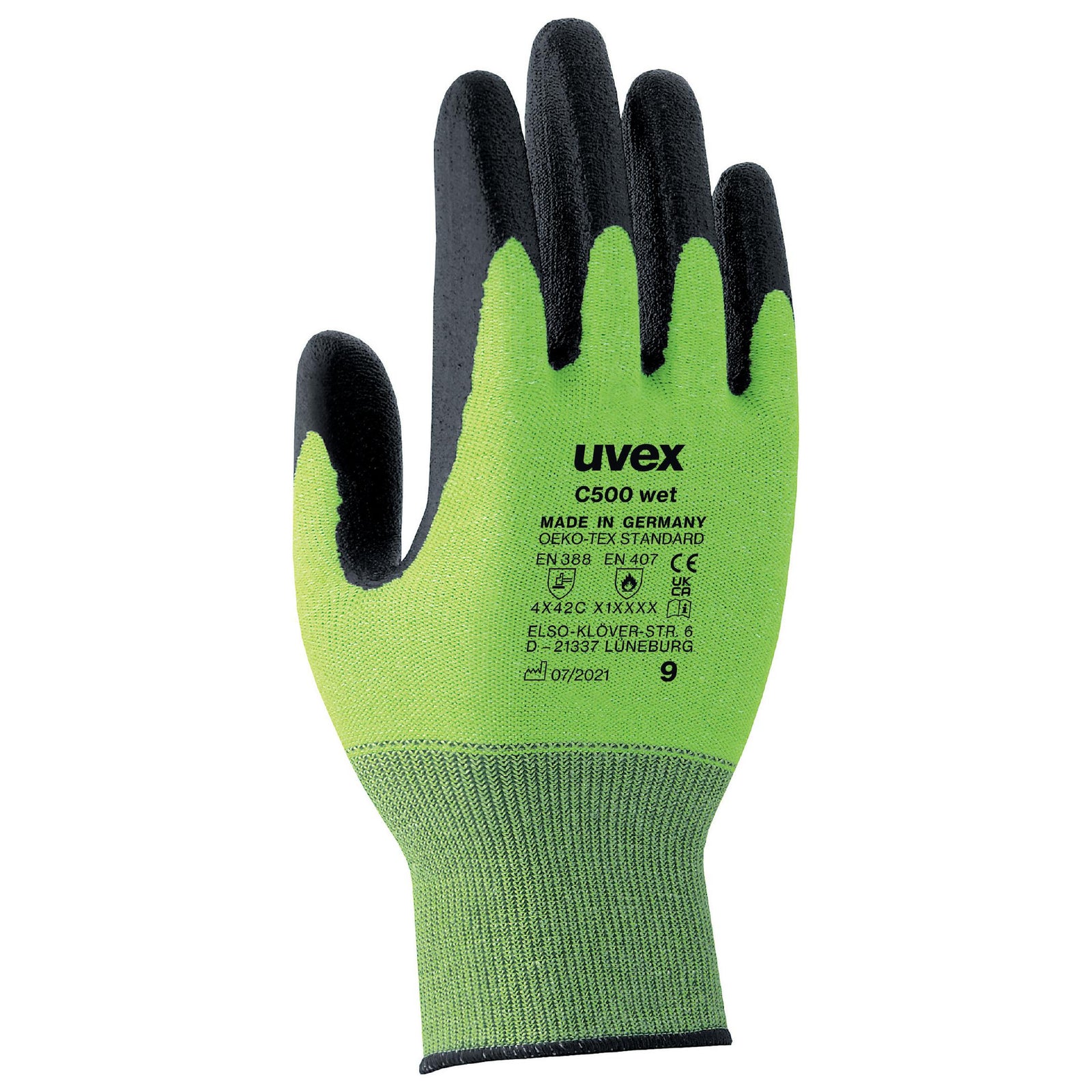 uvex C500 wet Schnittschutzhandschuh