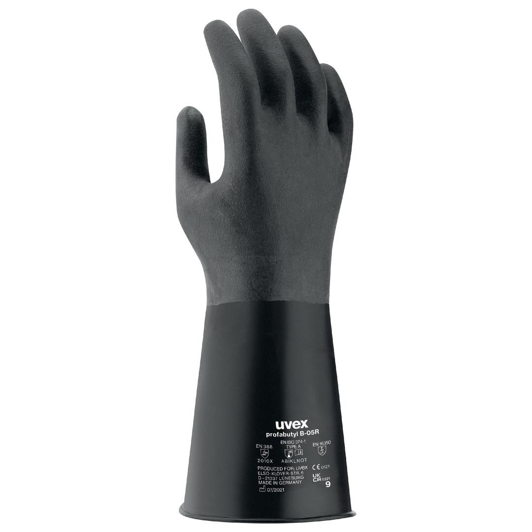 uvex profabutyl B-05R Chemikalienschutzhandschuh - MELTEC GmbH