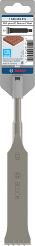 Bosch PRO SDS plus-5C Mörtelmeißel mit Carbide-Spitze, 32 x 130 mm