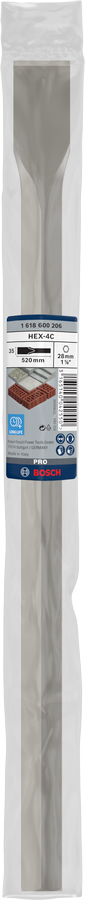 Bosch PRO HEX 28-4C Flachmeißel, 35 x 400 mm