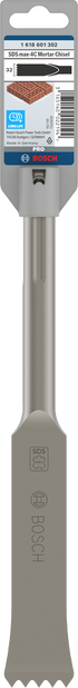 Bosch PRO SDS max-4C Stahlmörtelmeißel, 32 x 300 mm