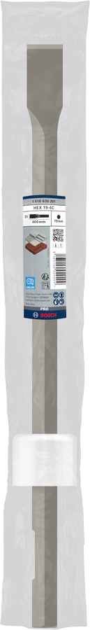 Bosch PRO HEX 19-4C Flachmeißel, 25 x 300 mm