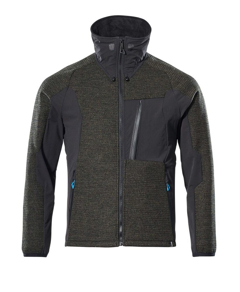 Strickjacke mit Reißverschluss 17105-309
