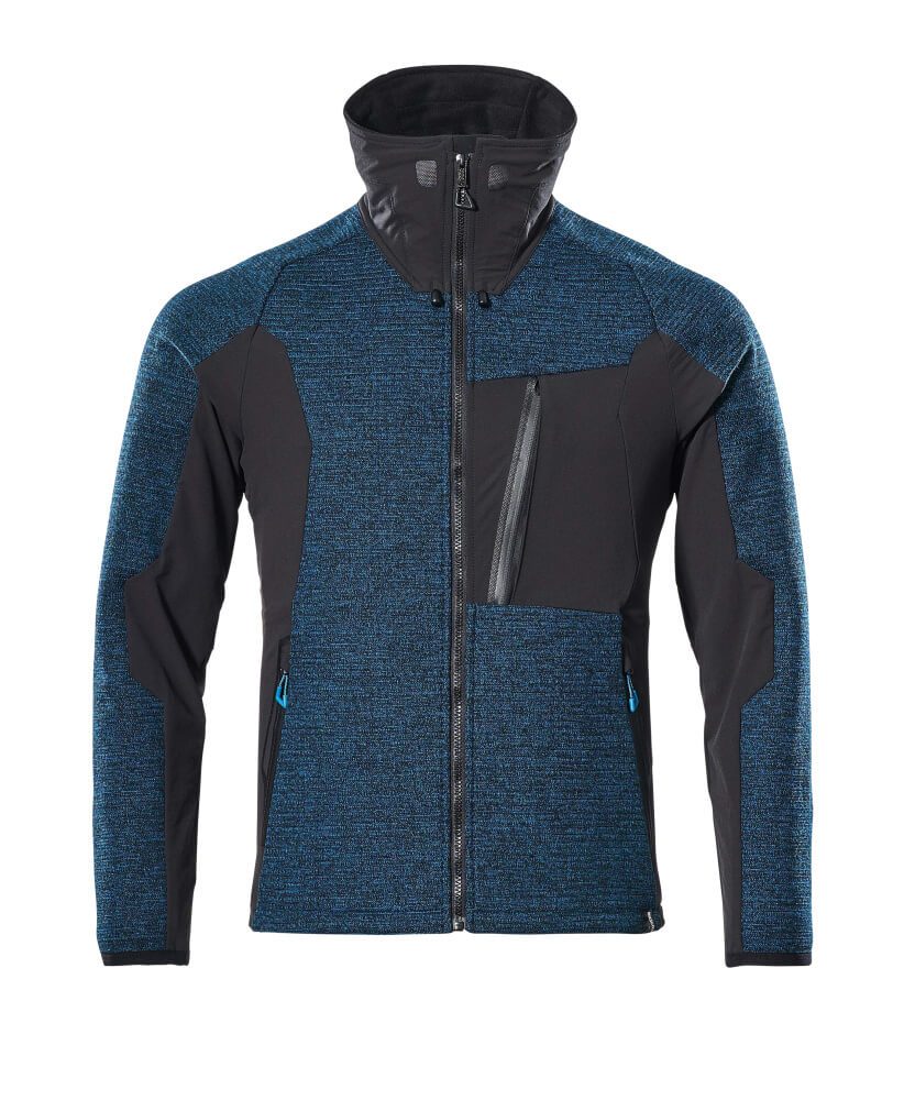 Strickjacke mit Reißverschluss 17105-309