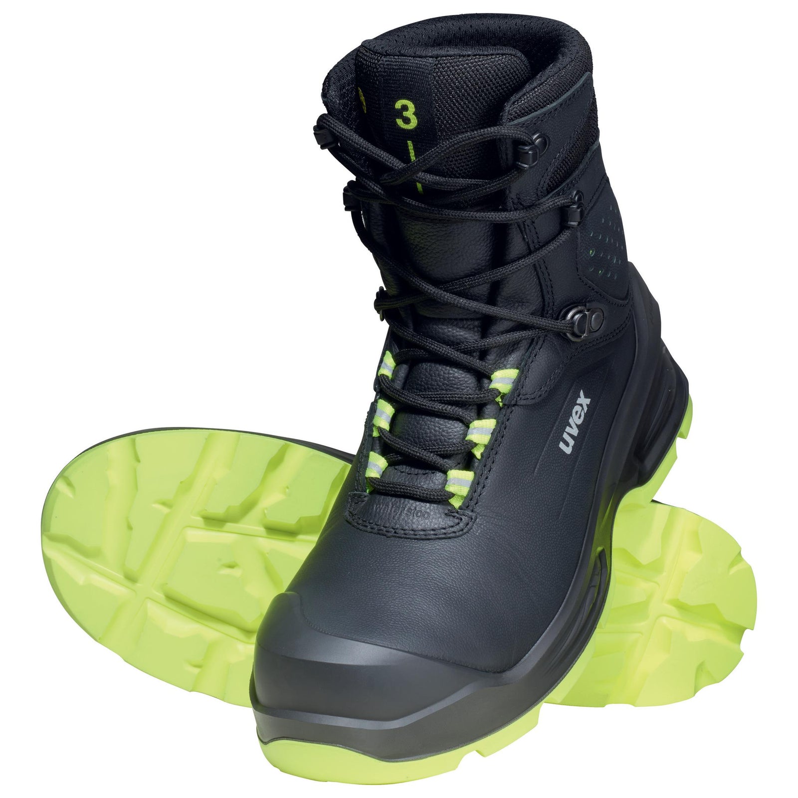 uvex 3 Sicherheitsschuh S3 Stiefel Weite 10