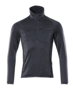 Fleecejacke mit kurzem Reißverschluss 18003-316