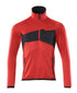 Fleecejacke mit kurzem Reißverschluss 18003-316