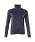 Fleecejacke mit kurzem Reißverschluss 18053-316