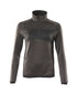 Fleecejacke mit kurzem Reißverschluss 18053-316