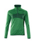 Fleecejacke mit kurzem Reißverschluss 18053-316