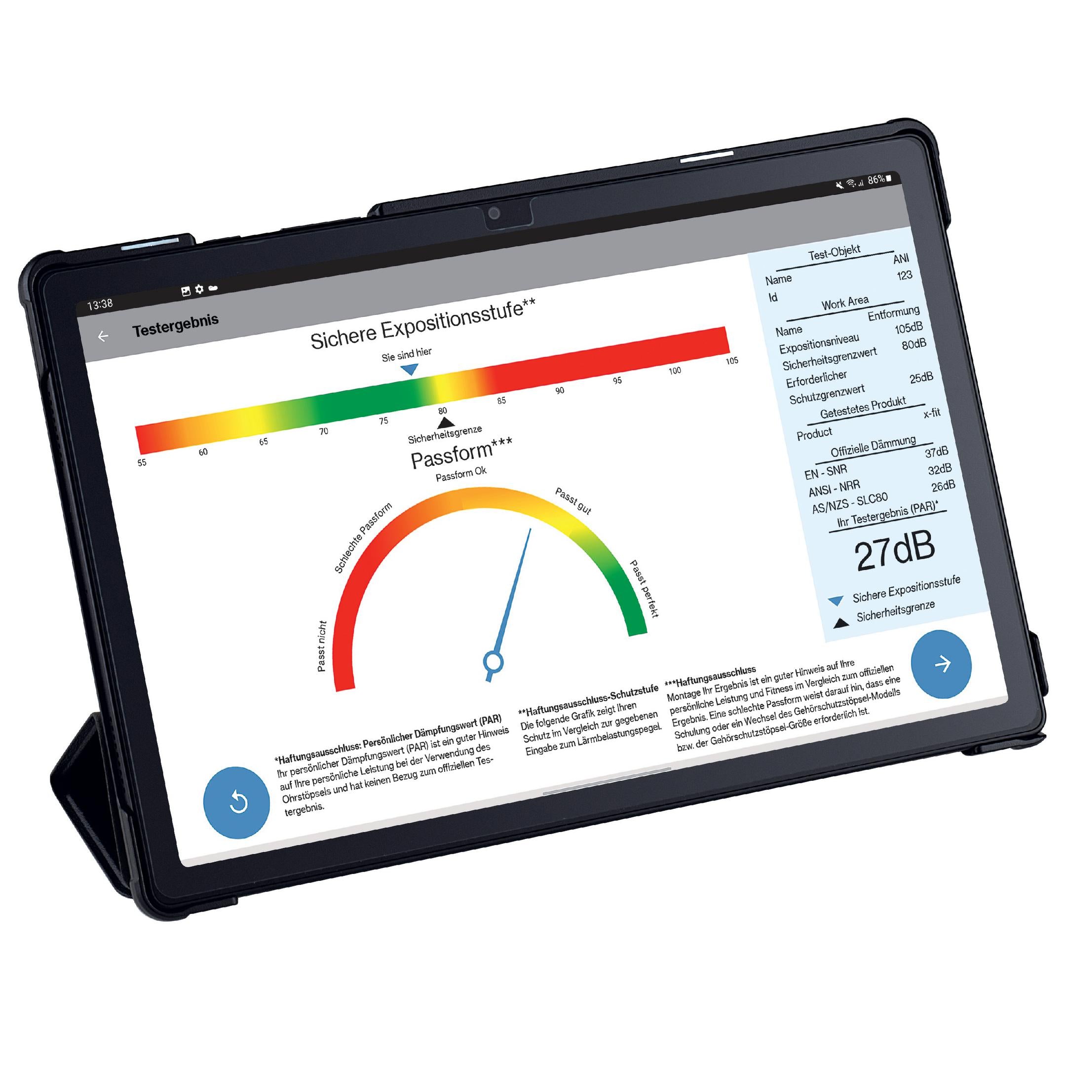 uvex xact-fit Testsystem - MELTEC GmbH