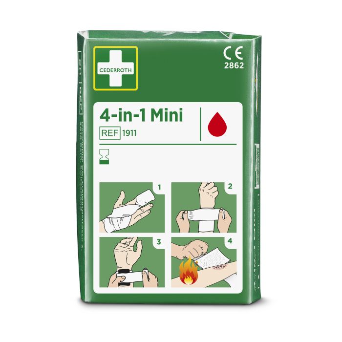 95980 Miniverbandset CEDERROTH 4-in-1 Wunderverband mini REF 1911
