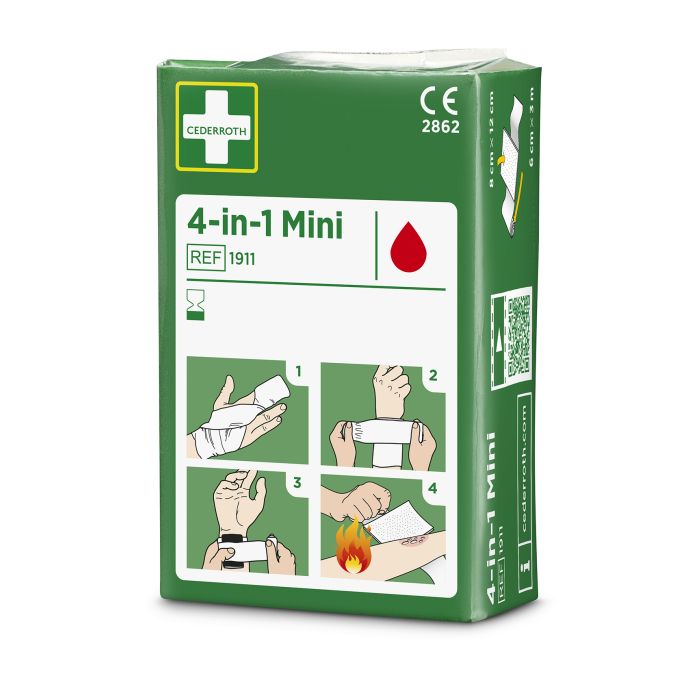 95980 Miniverbandset CEDERROTH 4-in-1 Wunderverband mini REF 1911 - MELTEC GmbH