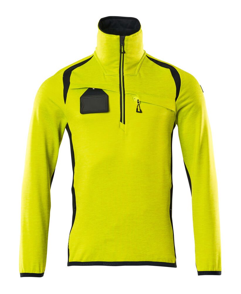 Fleecejacke mit kurzem Reißverschluss 19303-316 - MELTEC GmbH