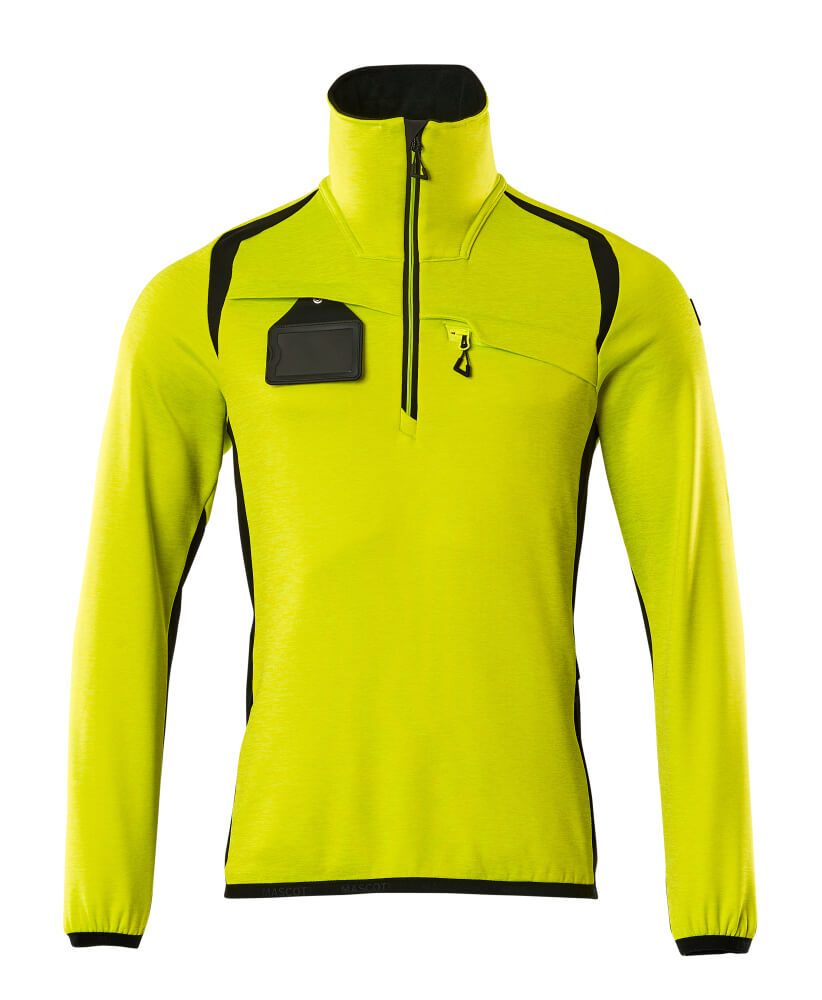 Fleecejacke mit kurzem Reißverschluss 19303-316 - MELTEC GmbH