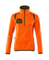 Fleecejacke mit kurzem Reißverschluss 19353-316