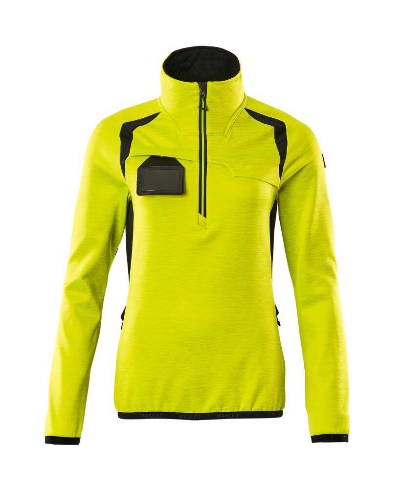 Fleecejacke mit kurzem Reißverschluss 19353-316