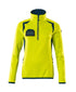 Fleecejacke mit kurzem Reißverschluss 19353-316