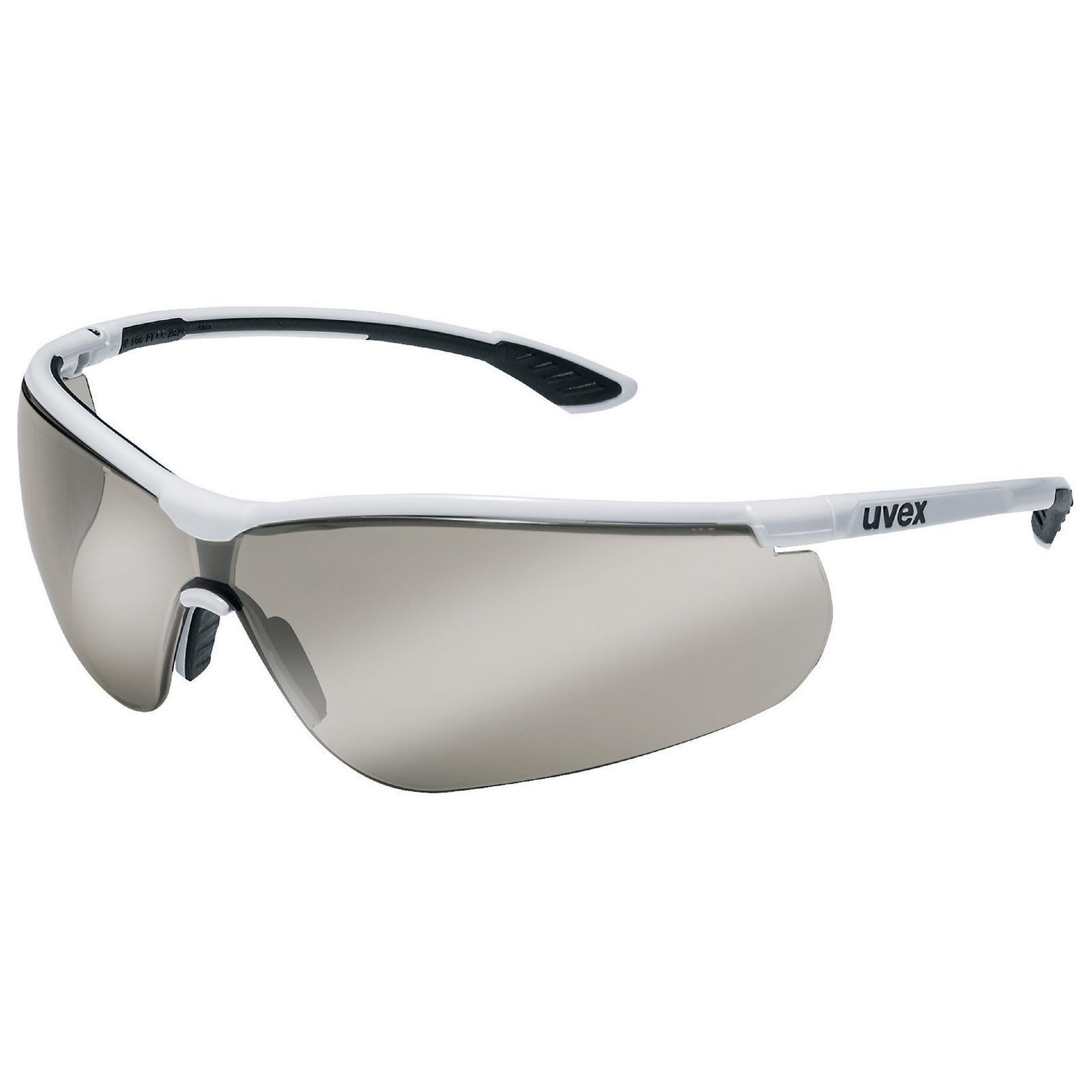 uvex sportstyle Bügelbrille mit Silberspiegel auf der Scheibe, Anti-Fog-Beschichtung auf der Innenseite