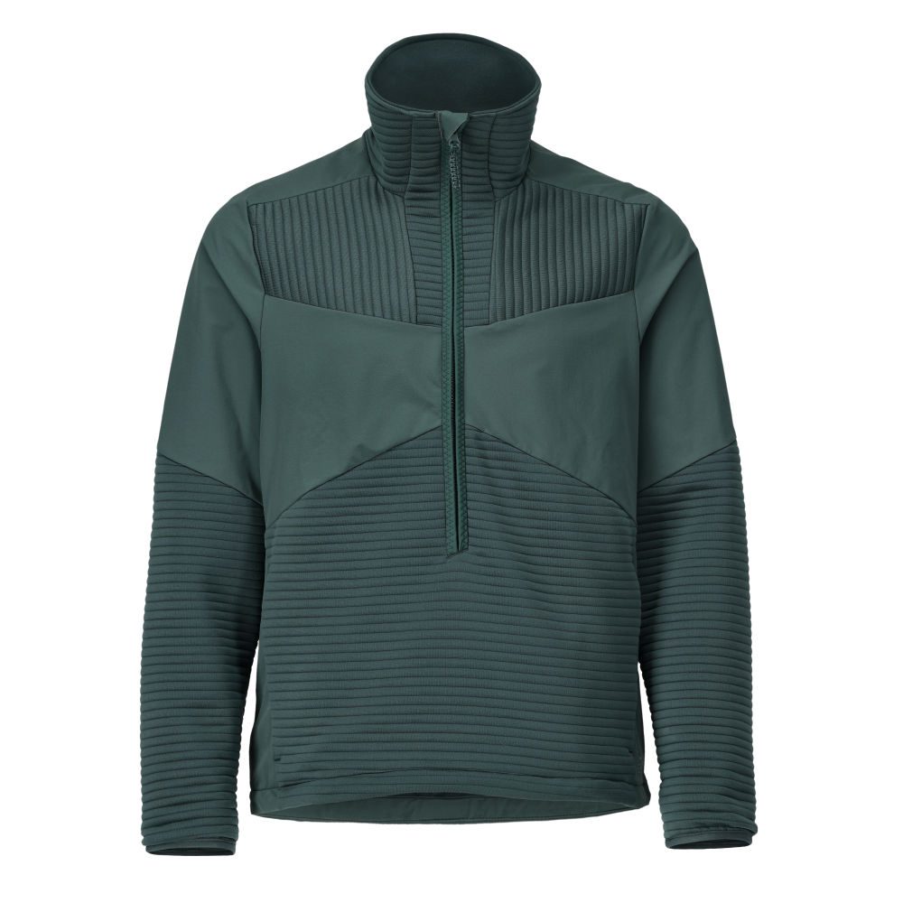 Fleecejacke mit kurzem Reißverschluss und Futter 22005-681 - MELTEC GmbH