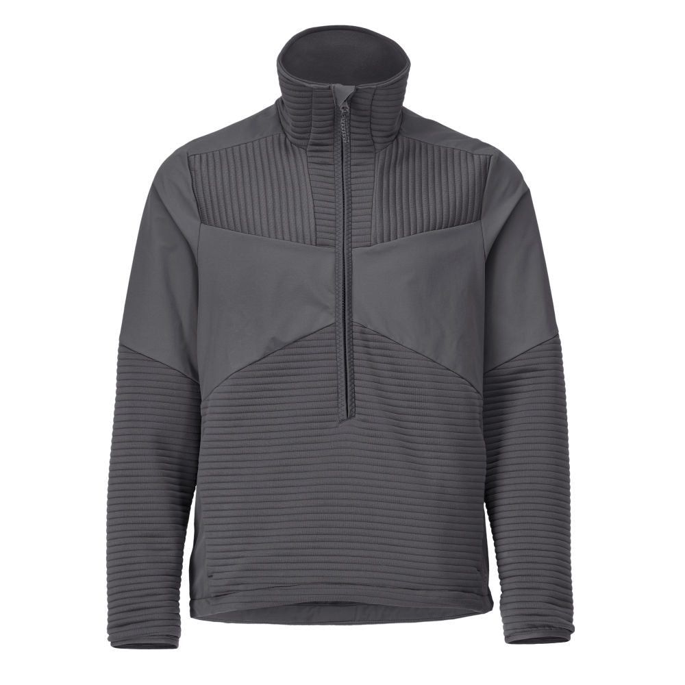 Fleecejacke mit kurzem Reißverschluss und Futter 22005-681 - MELTEC GmbH