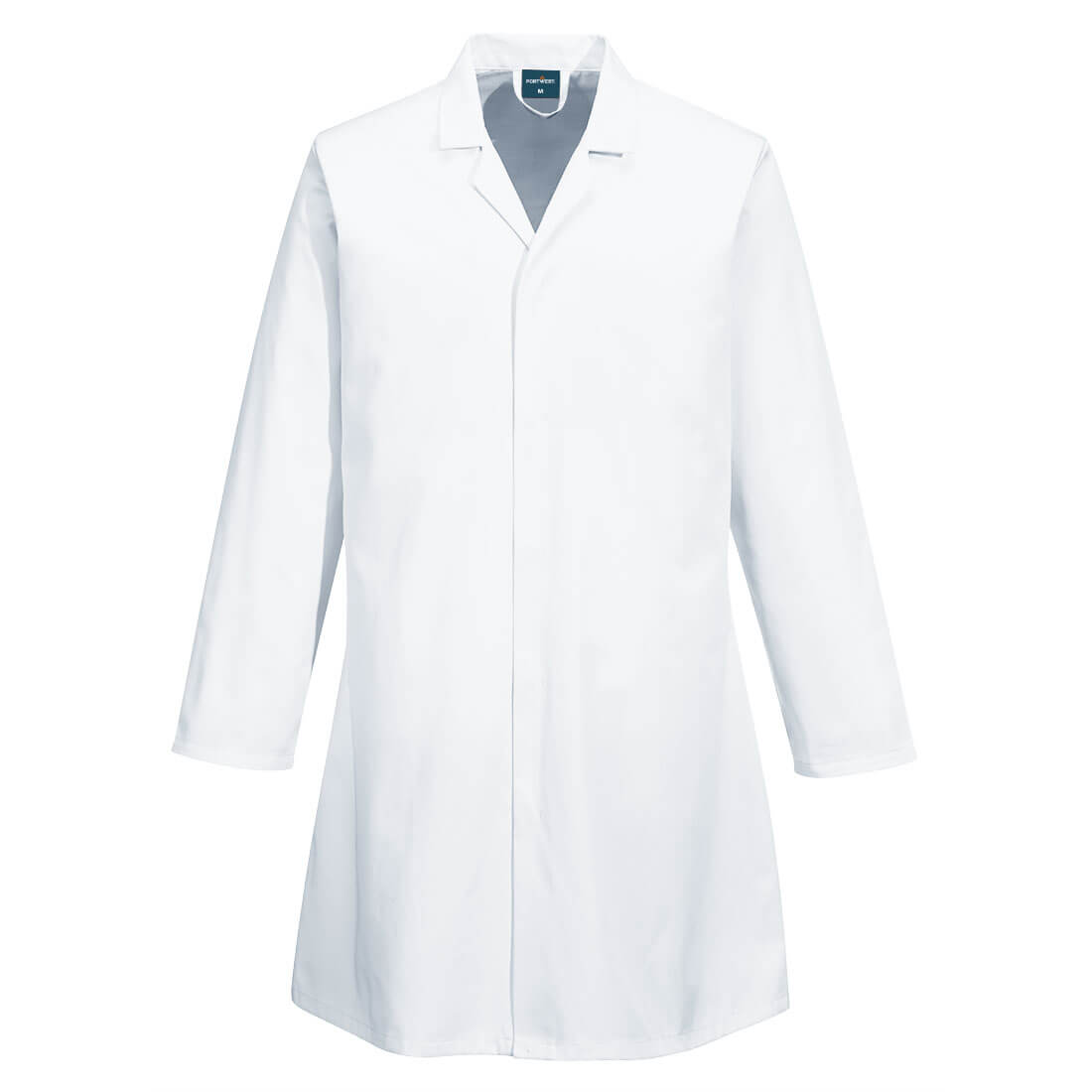 Food Industry Coat, No Pocket - Weiss (WHR)