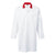 Food Industry Coat, No Pocket - Weiss/Rot (WRE)
