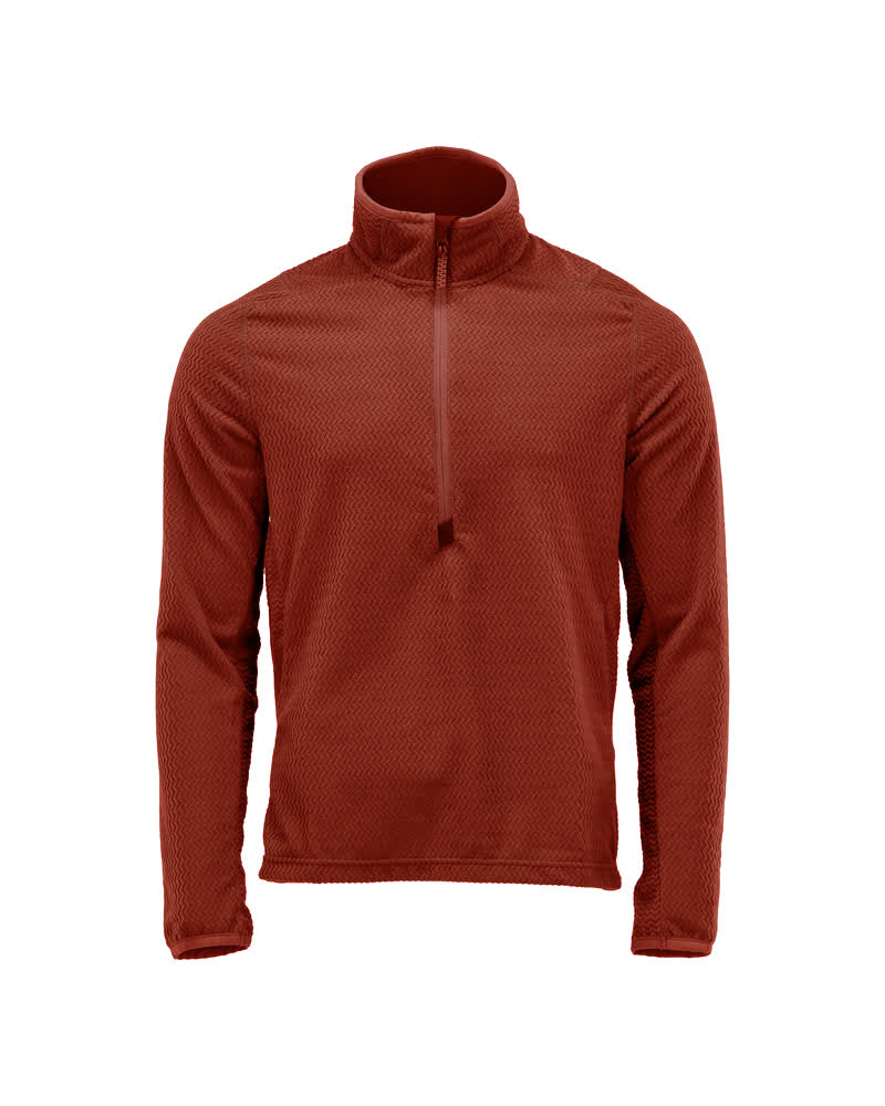 Microfleece Pullover mit kurzem Reißverschluss 22703-639 - MELTEC GmbH