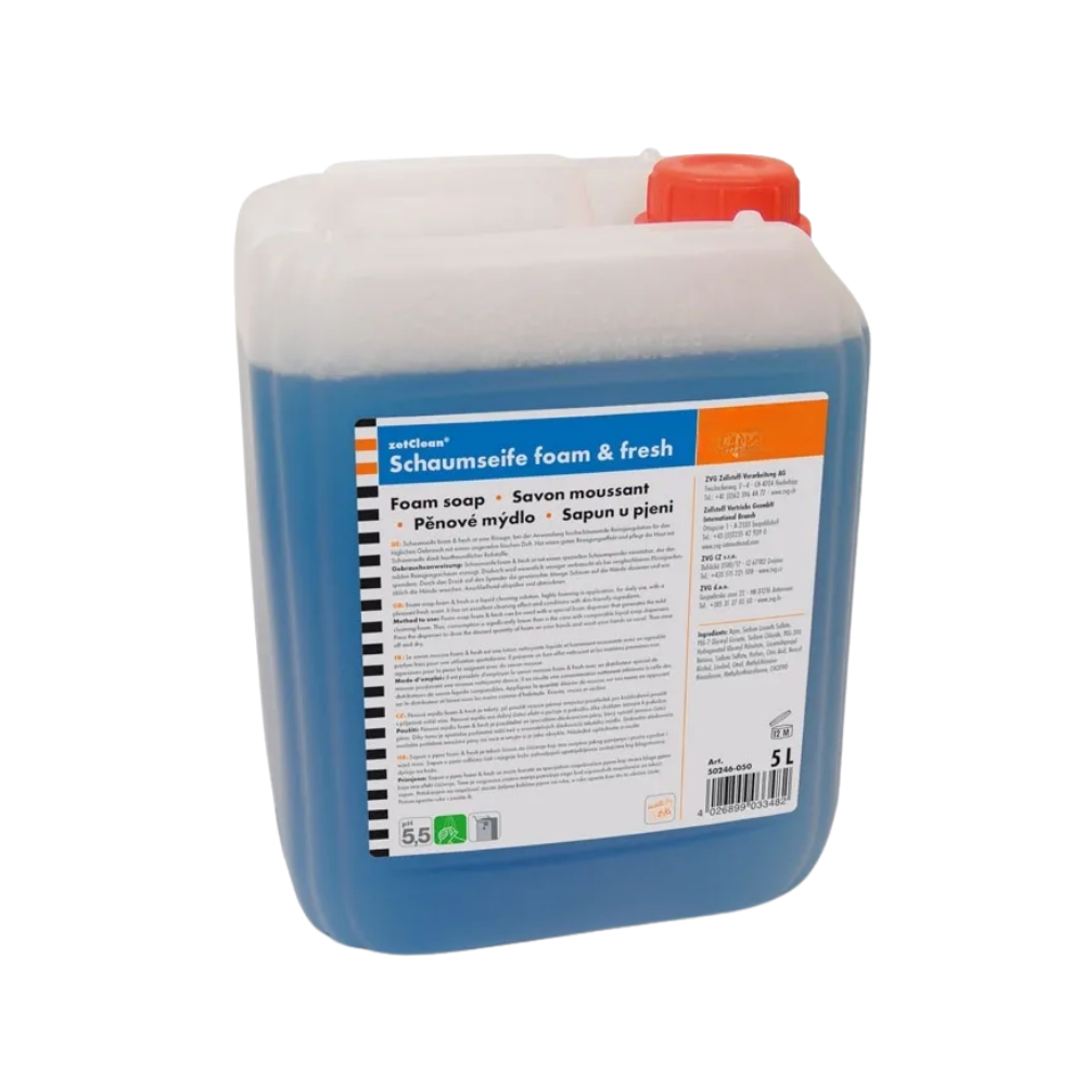 Schaumseife foam & fresh, 5 Liter Kanister